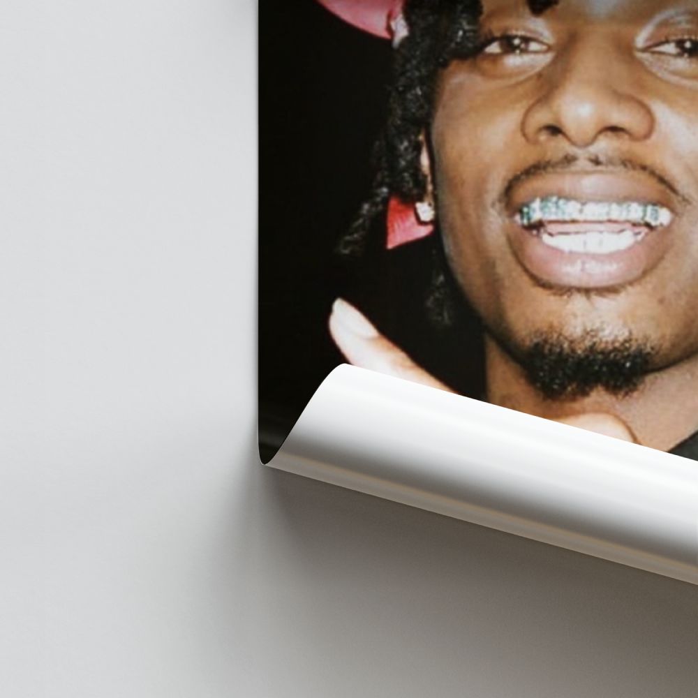 Playboy Carti Bandana-Poster