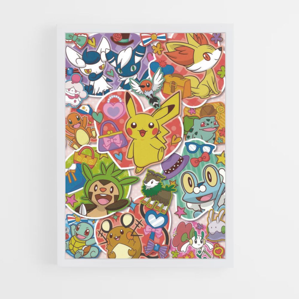 Poster Pokemon Collage