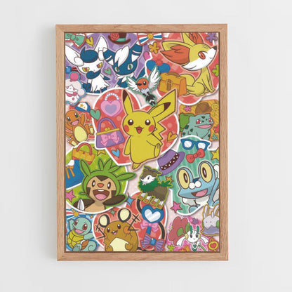 Poster Pokemon Collage