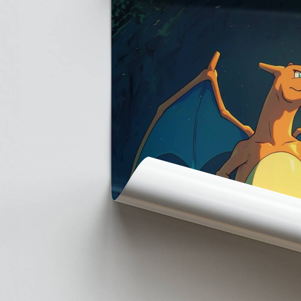 Poster Charizard Ästhetik