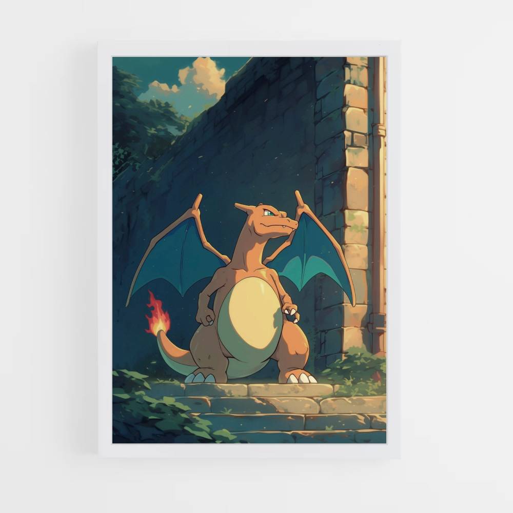 Poster Charizard Ästhetik