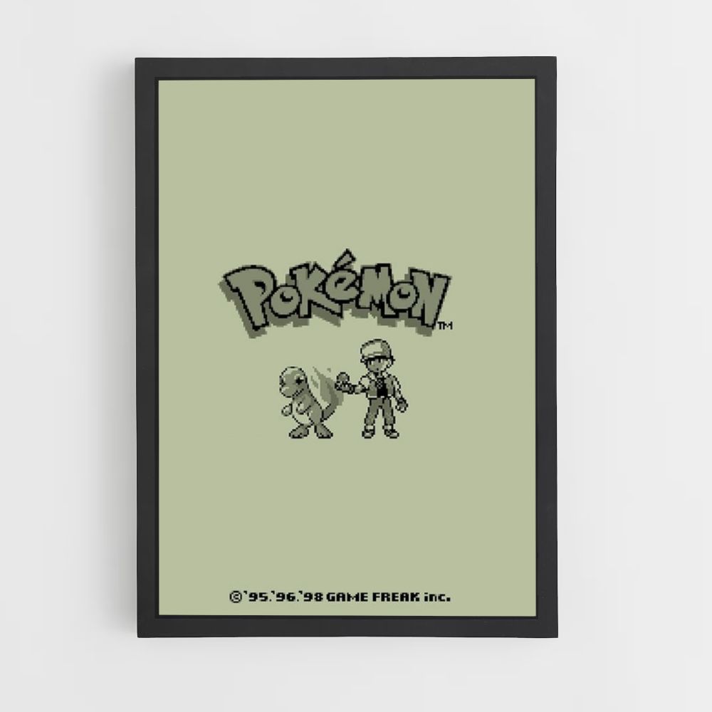 Poster Pokemon Gameboy