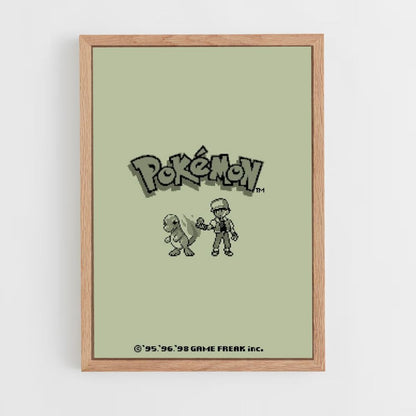 Poster Pokemon Gameboy