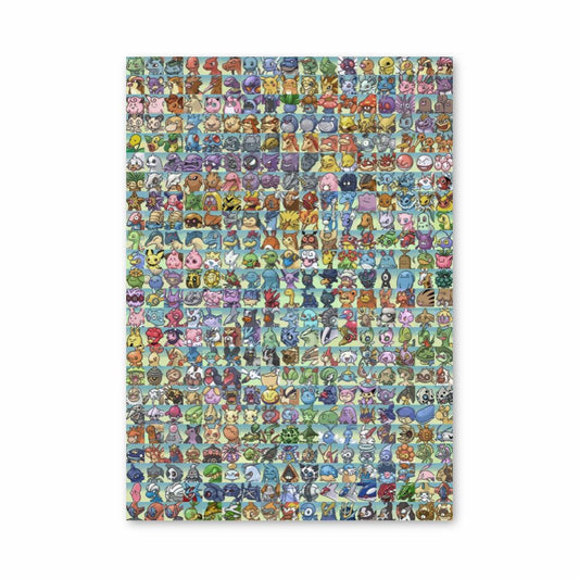 Poster Pokemon-Liste