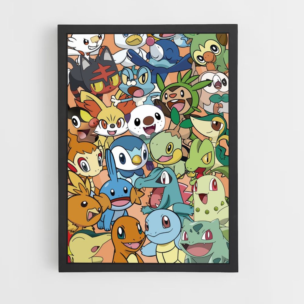 Poster Pokemon-Starter