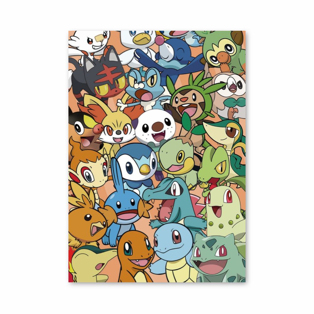 Poster Pokemon-Starter