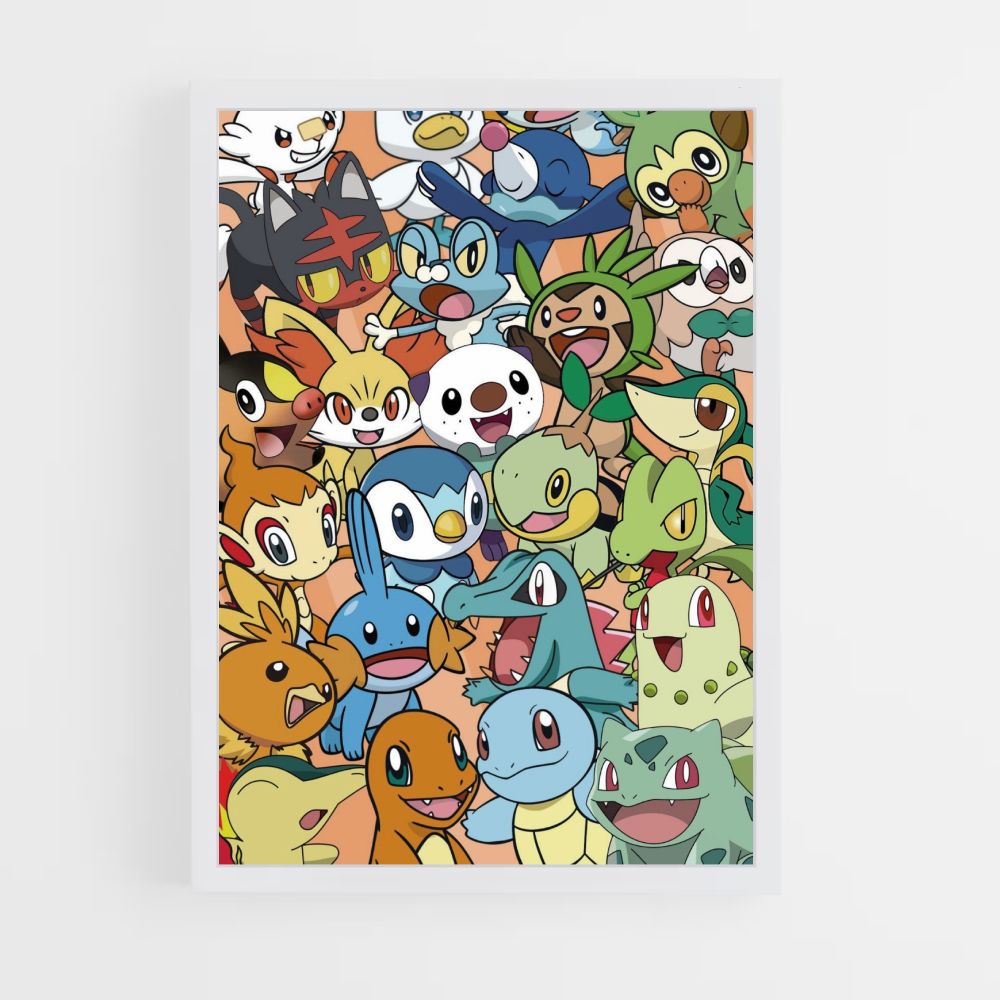 Poster Pokemon-Starter