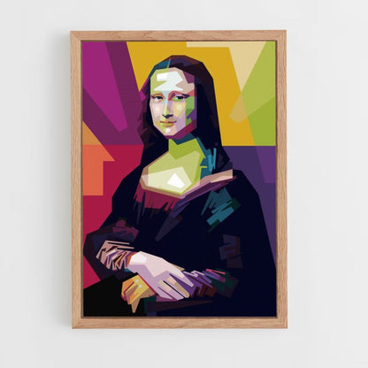 Poster Mona Lisa Pop Art