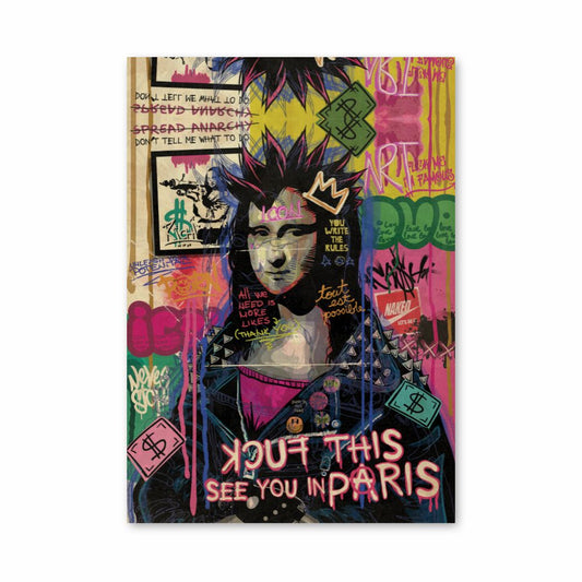 Poster Mona Lisa Punk