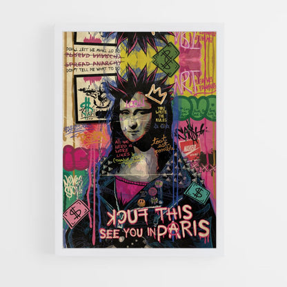 Poster Mona Lisa Punk