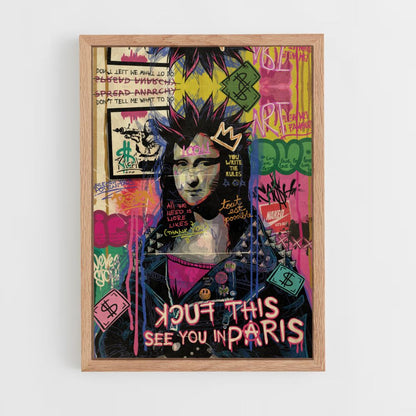 Poster Mona Lisa Punk