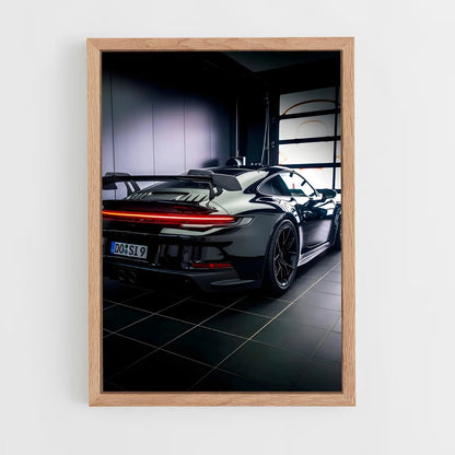 porsche-2 cadre Bois clair