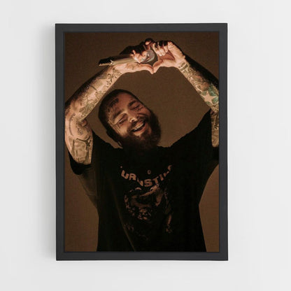 Post-Malone-Herz-Poster