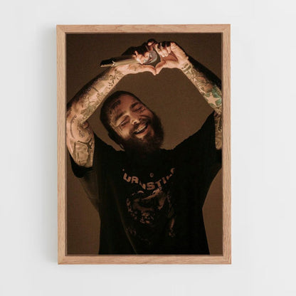 Post-Malone-Herz-Poster