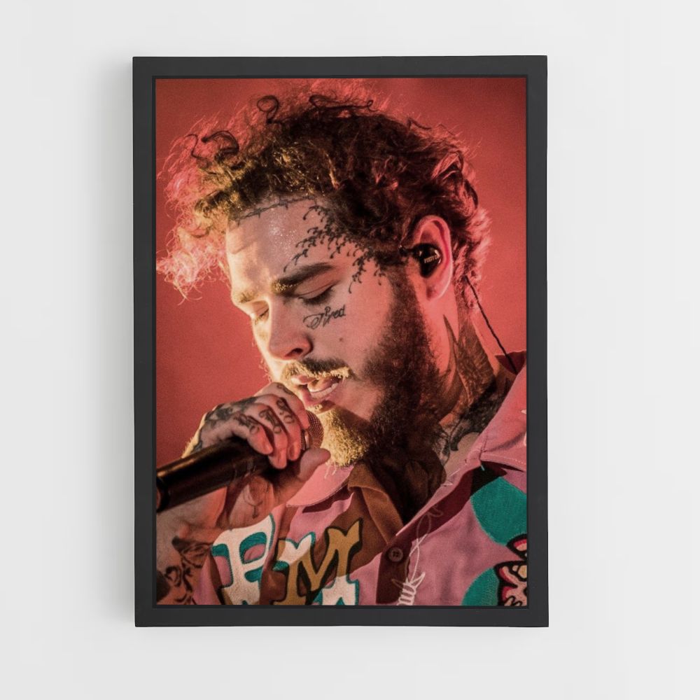 Post-Malone-Konzertplakat