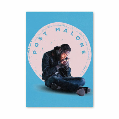 Poster Post Malone Blue