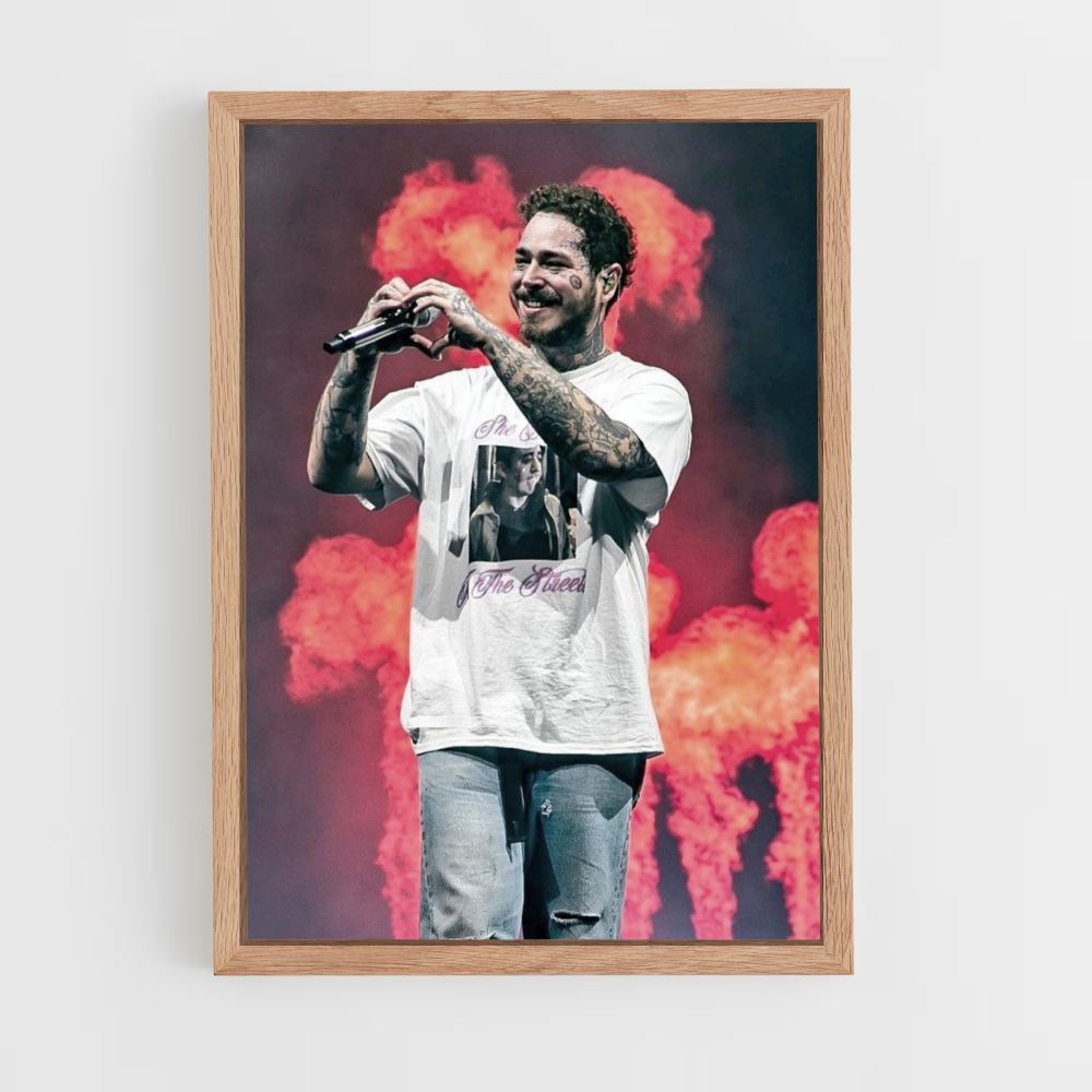 Post-Malone-Feuer-Poster