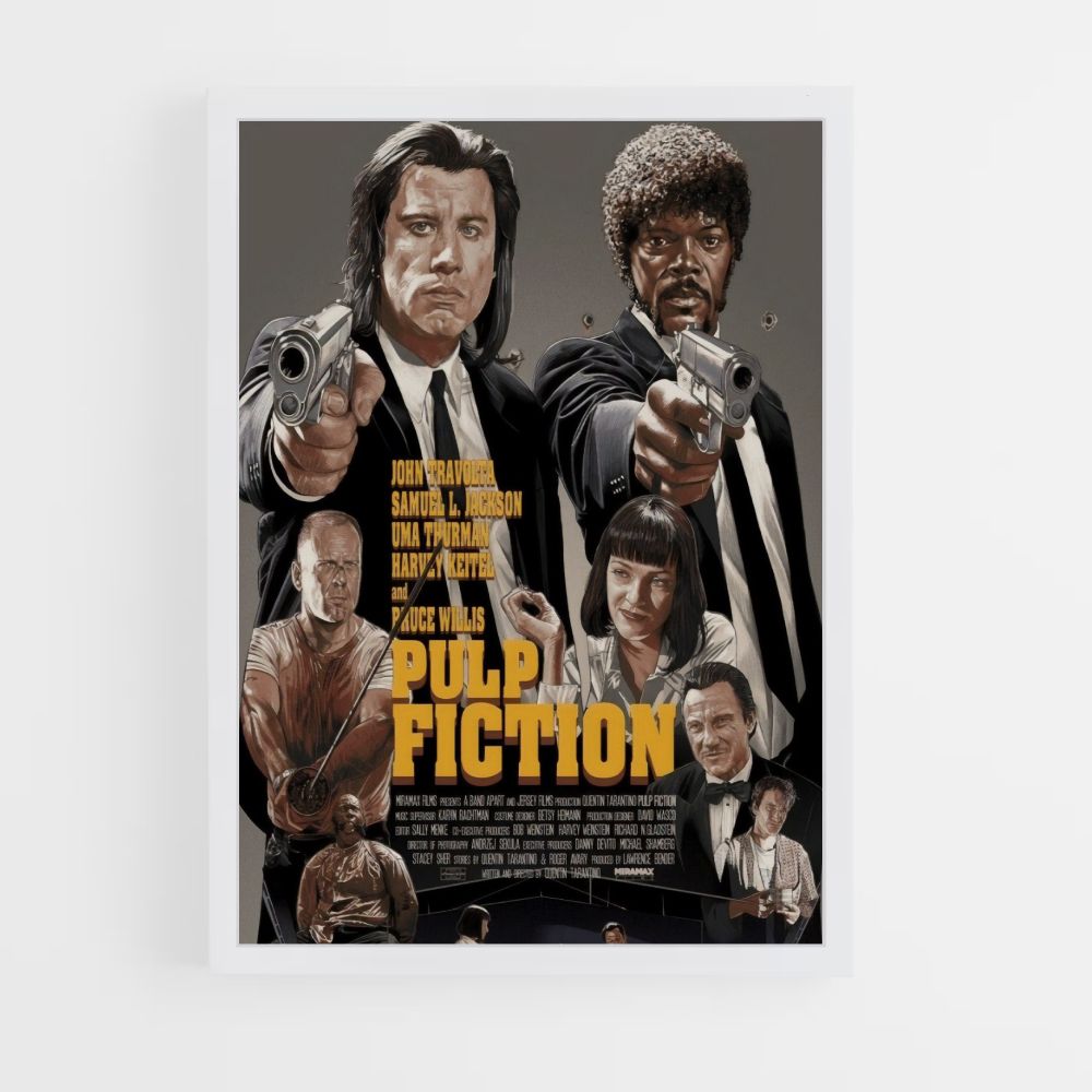 Pulp Fiction-Veröffentlichungsplakat