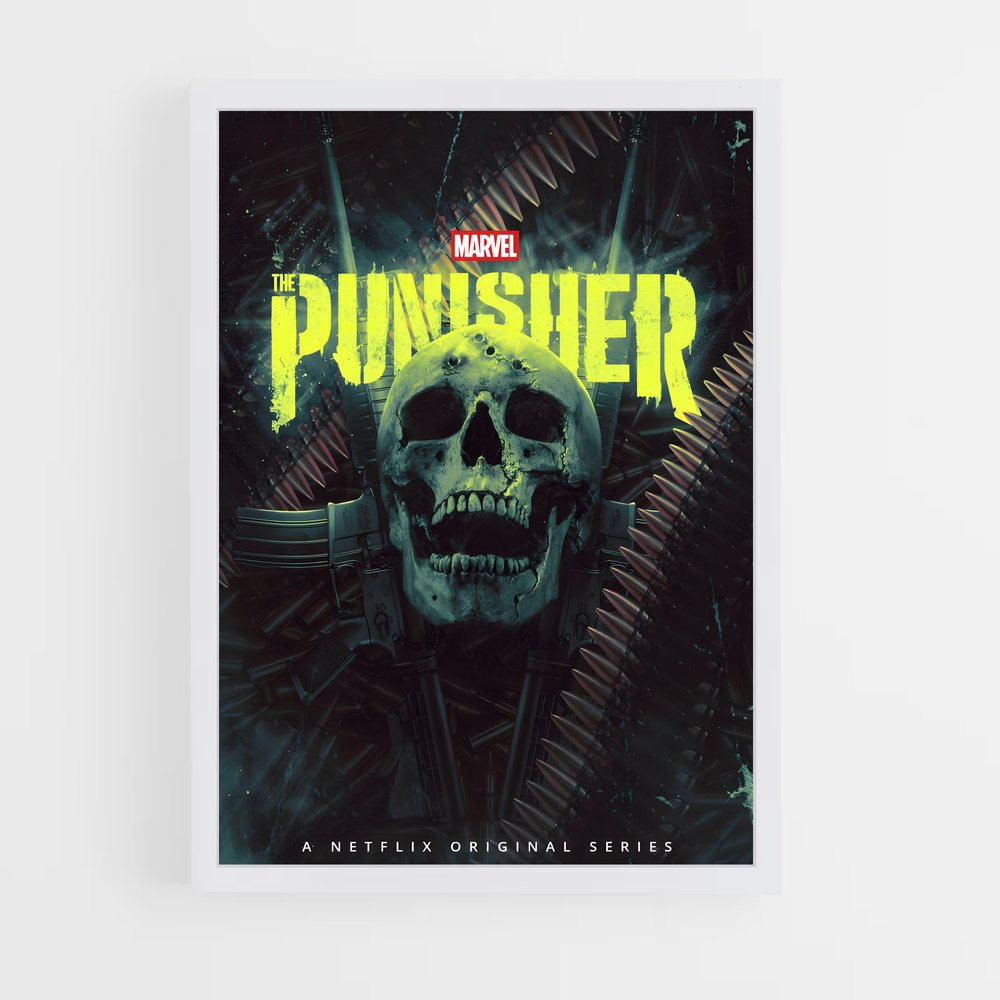 punisher-9 cadre Blanc