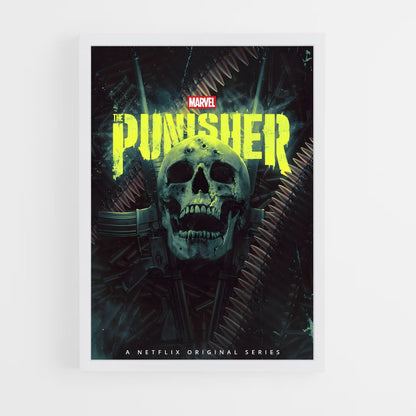 punisher-9 cadre Blanc