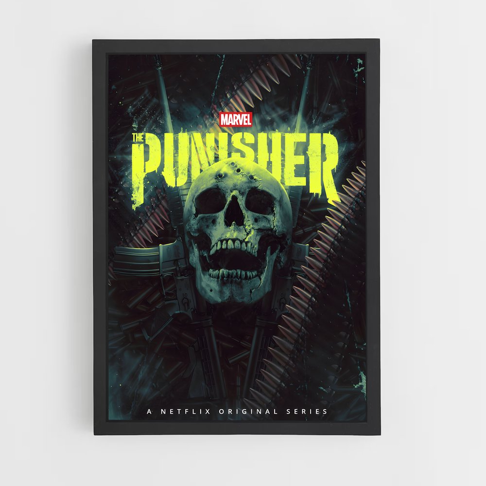 punisher-9 cadre Noir