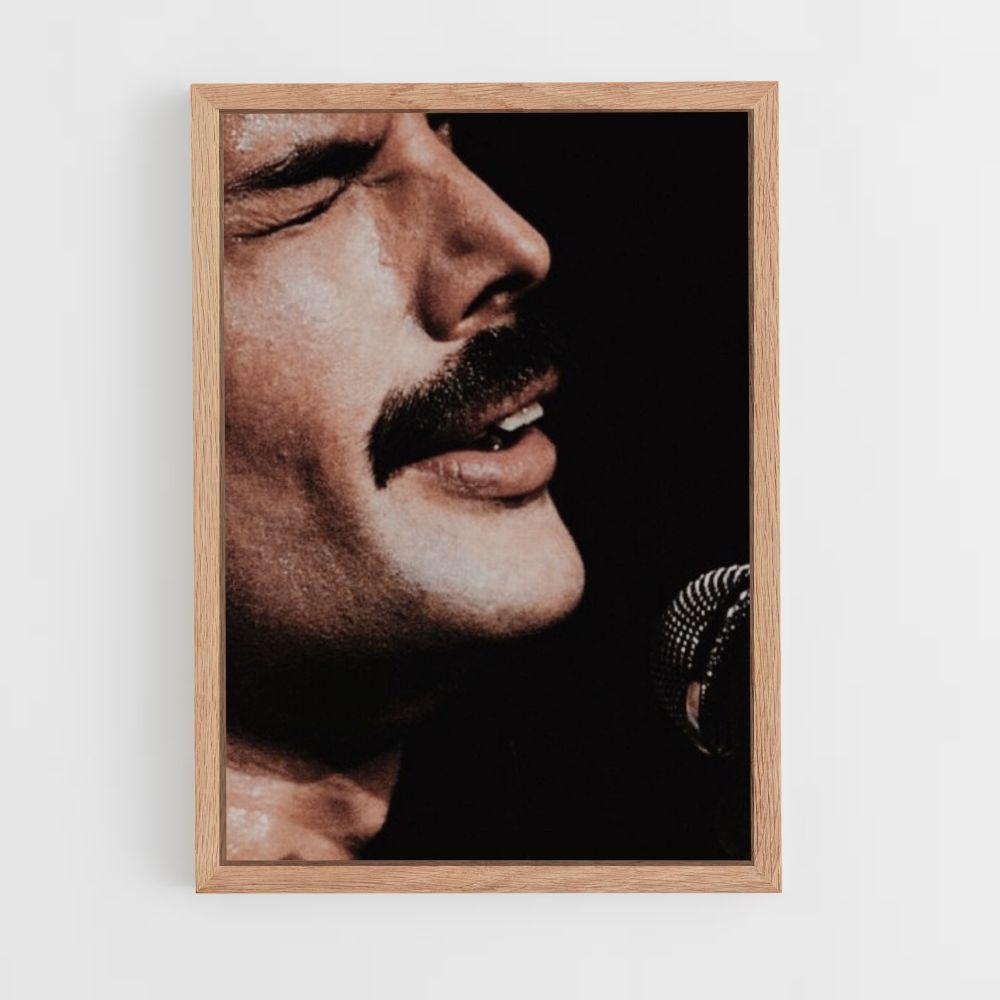 Poster Königin Freddy Mercury