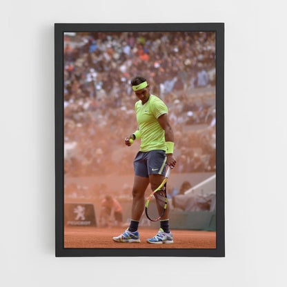 Nadal Yellow Poster