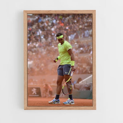 Nadal Yellow Poster