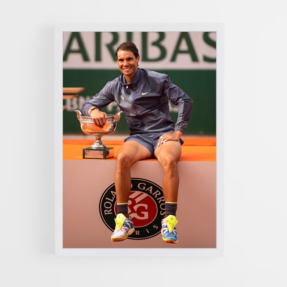 raphael-nadal-4 cadre Blanc