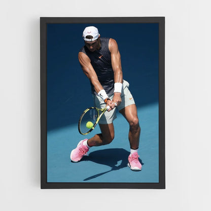 Poster Rafael Nadal Blau