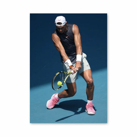 Poster Rafael Nadal Blau