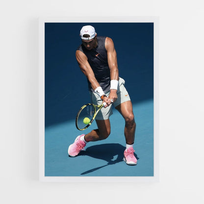 Poster Rafael Nadal Blau