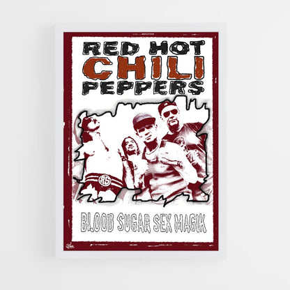 red-hot-chili-pepper-11 cadre Blanc