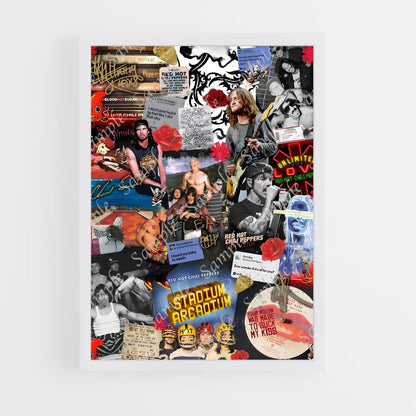 red-hot-chili-pepper-2 cadre Blanc
