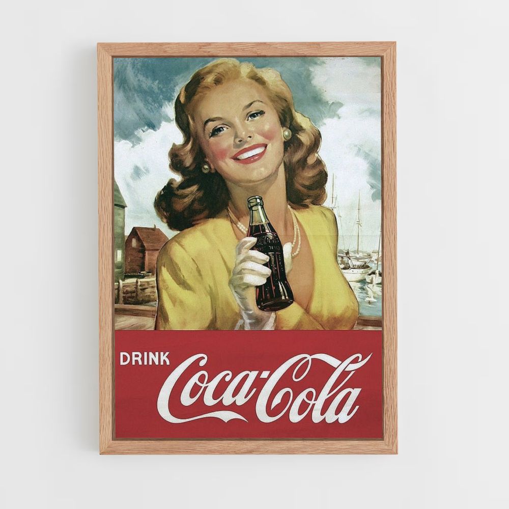 Vintages Coca-Cola-Poster