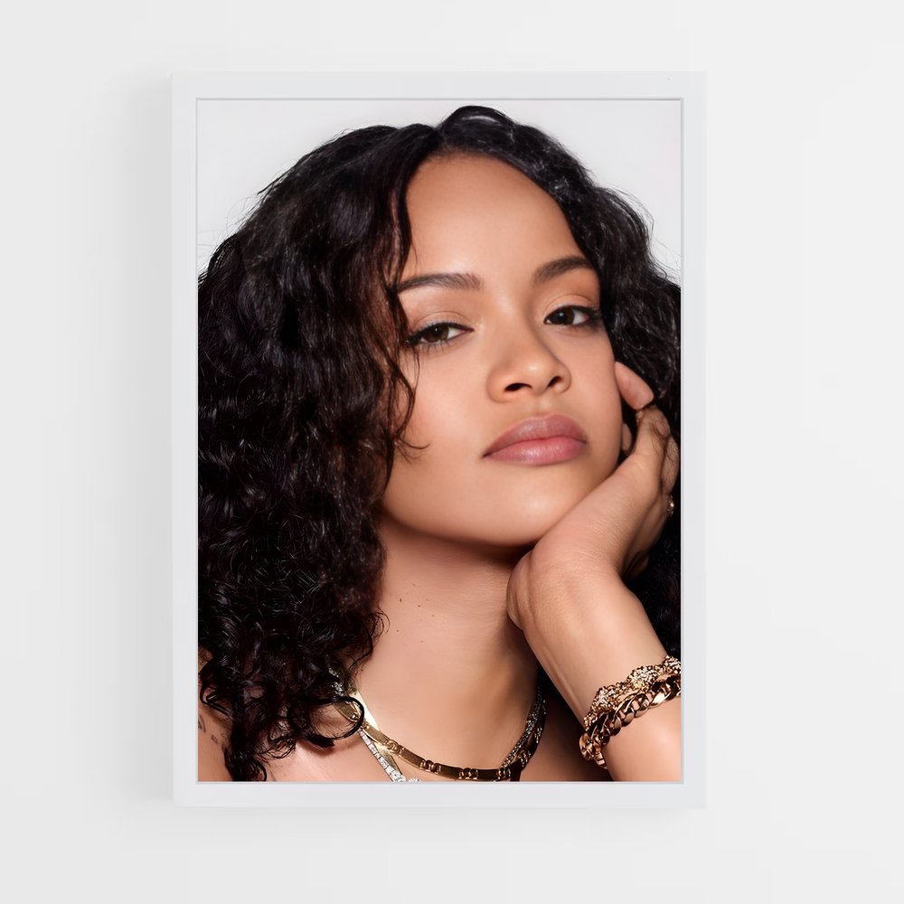 rihanna-2 cadre Blanc