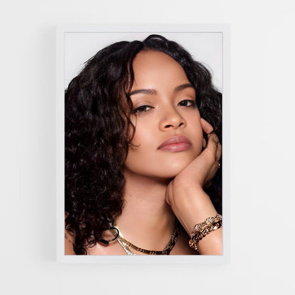 rihanna-2 cadre Blanc