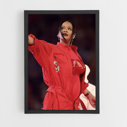 Poster Rihanna Red