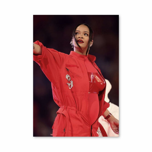 Poster Rihanna Red