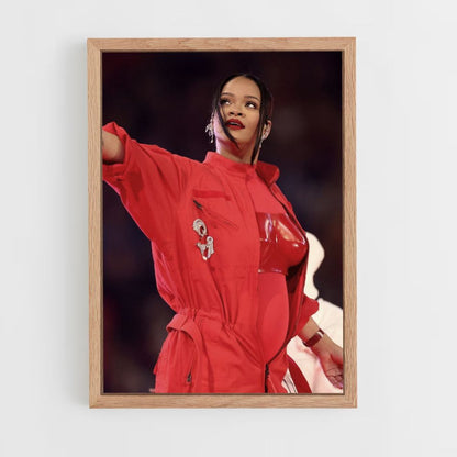 Poster Rihanna Red