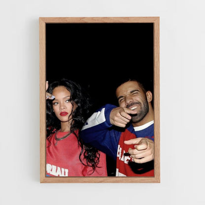 Poster Rihanna Drake