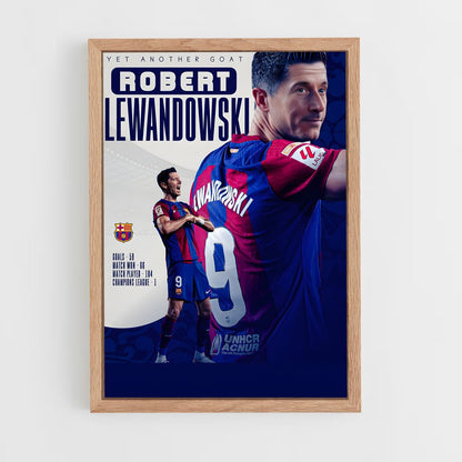 robert-lewandowski-12 cadre Bois clair