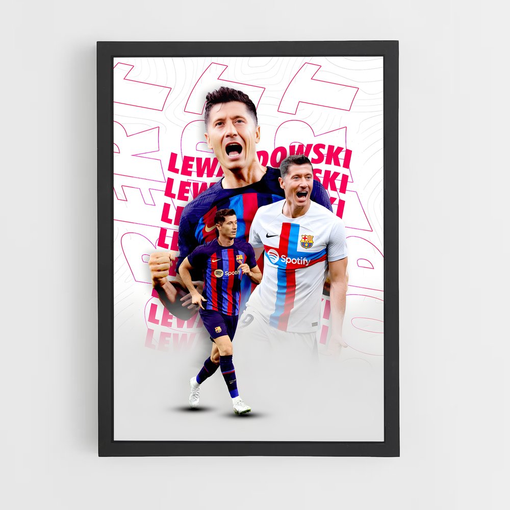 robert-lewandowski-17 cadre Noir