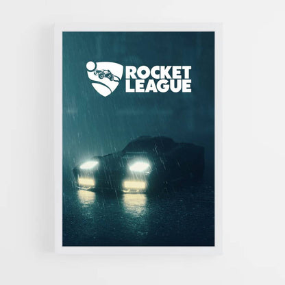 Rocket League-Regenplakat