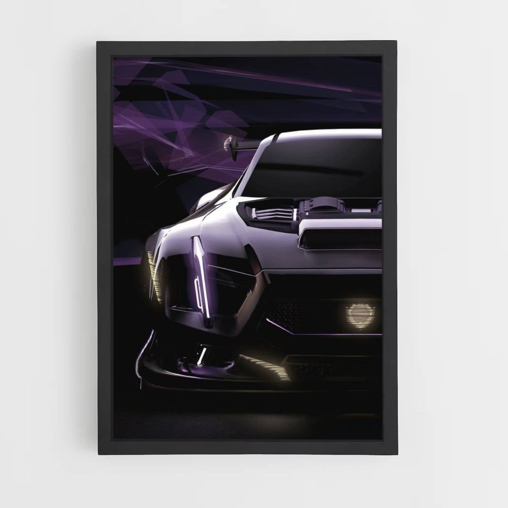 Luxusauto-Poster der Rocket League