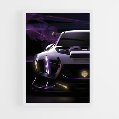 rocket-league-11 cadre Blanc