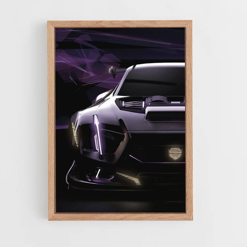 Luxusauto-Poster der Rocket League