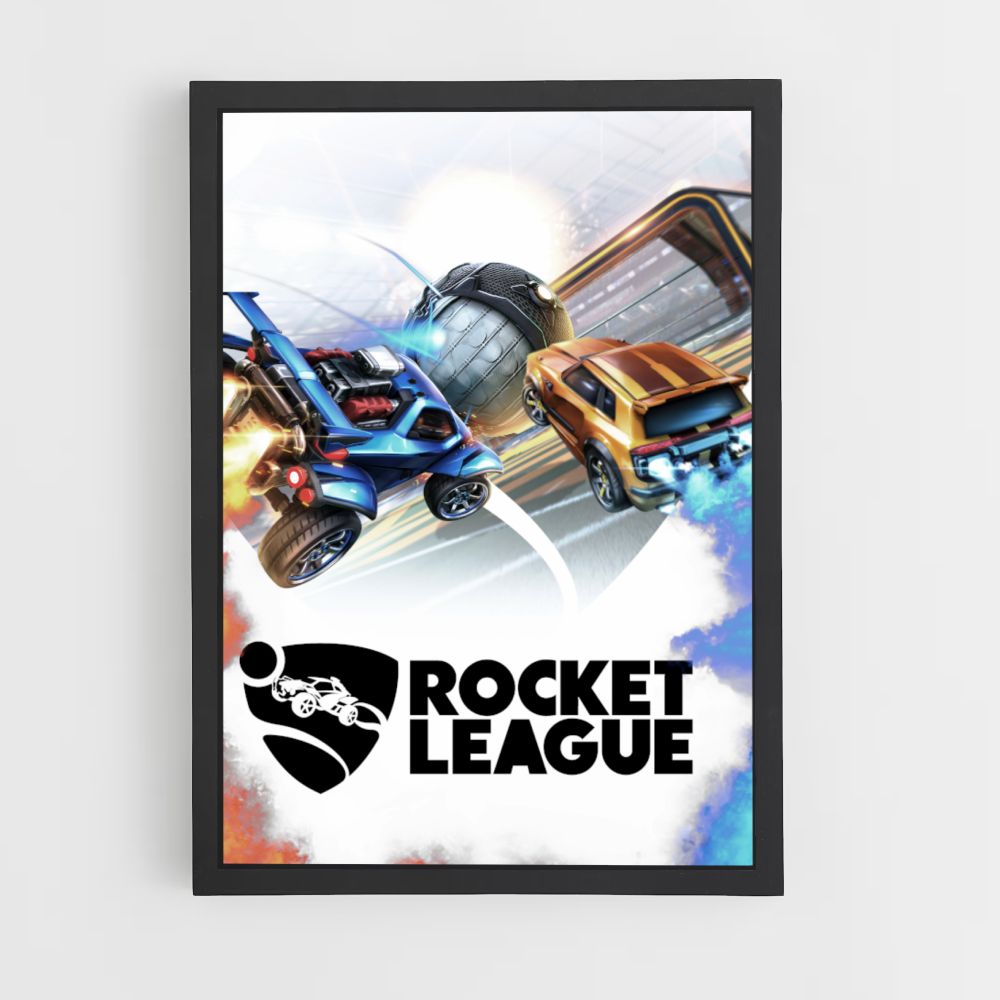 Poster Rocket League-Spiel