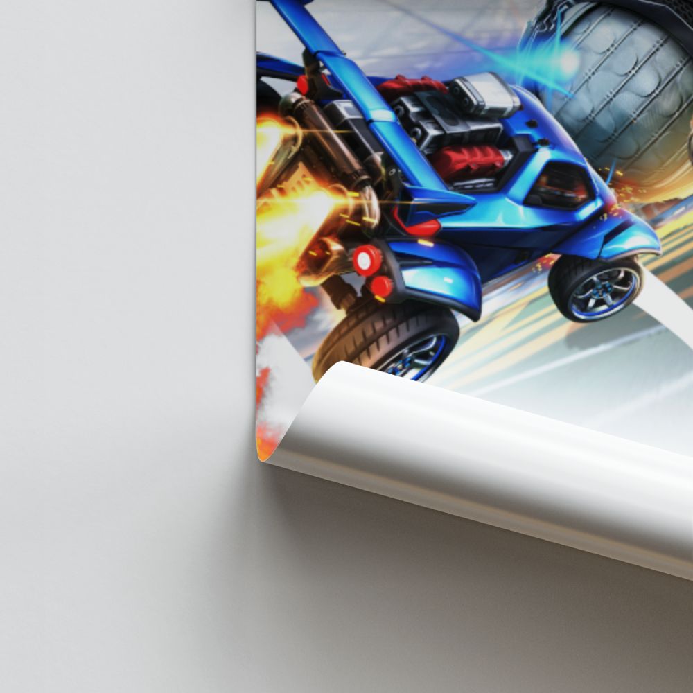 Poster Rocket League-Spiel