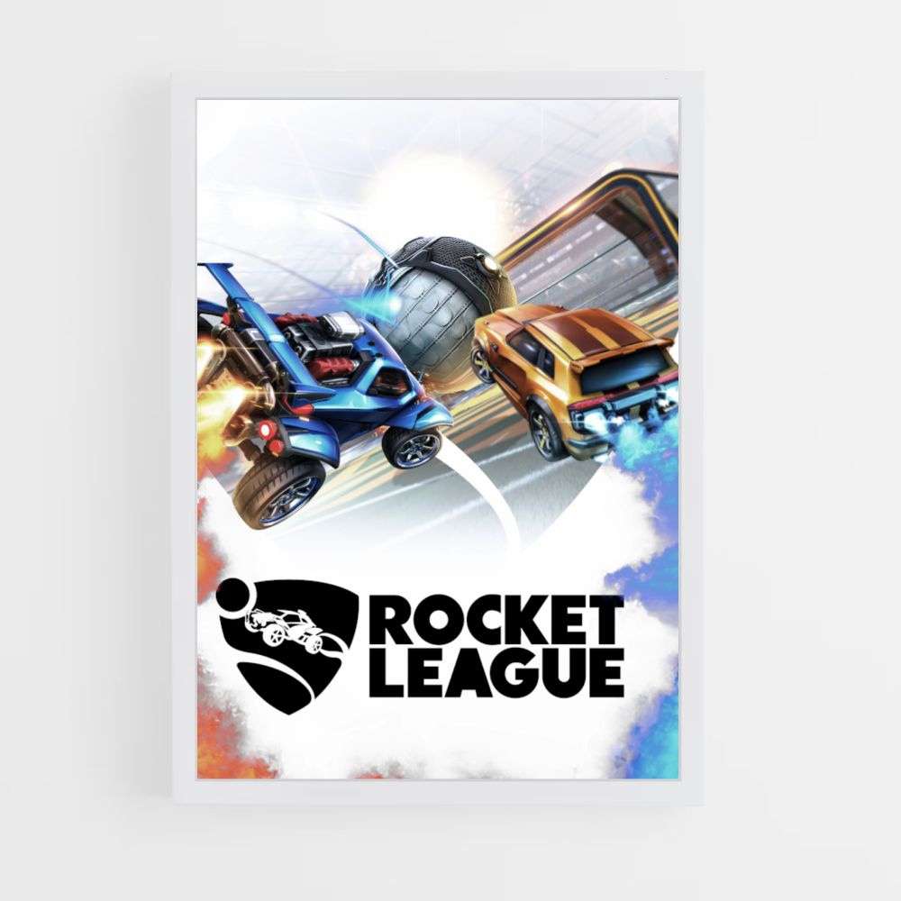 Poster Rocket League-Spiel